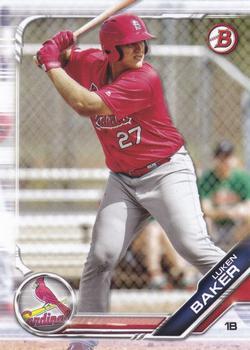 #BD-173 Luken Baker - St. Louis Cardinals - 2019 Bowman Draft Baseball