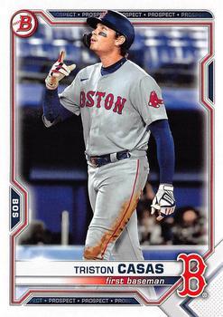 #BD-173 Triston Casas - Boston Red Sox - 2021 Bowman Draft Baseball