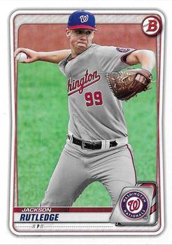 #BD-177 Jackson Rutledge - Washington Nationals - 2020 Bowman Draft Baseball
