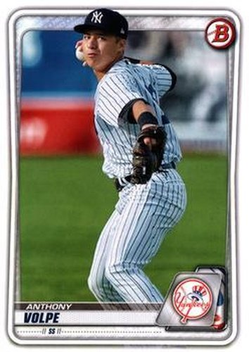#BD-178 Anthony Volpe - New York Yankees - 2020 Bowman Draft Baseball