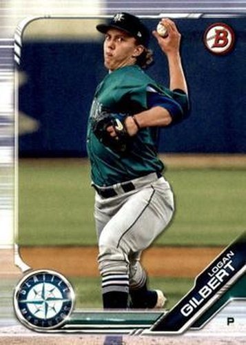 #BD-179 Logan Gilbert - Seattle Mariners - 2019 Bowman Draft Baseball