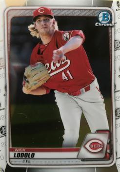 #BD-179 Nick Lodolo - Cincinnati Reds - 2020 Bowman Draft - Chrome Baseball
