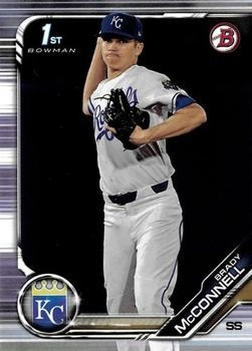 #BD-17 Brady McConnell - Kansas City Royals - 2019 Bowman Draft Baseball