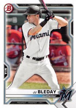 #BD-17 JJ Bleday - Miami Marlins - 2021 Bowman Draft Baseball