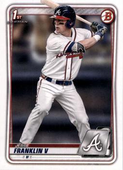 #BD-17 Jesse Franklin V - Atlanta Braves - 2020 Bowman Draft Baseball