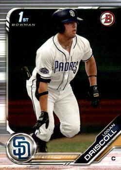 #BD-183 Logan Driscoll - San Diego Padres - 2019 Bowman Draft Baseball