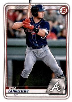 #BD-183 Shea Langeliers - Atlanta Braves - 2020 Bowman Draft Baseball