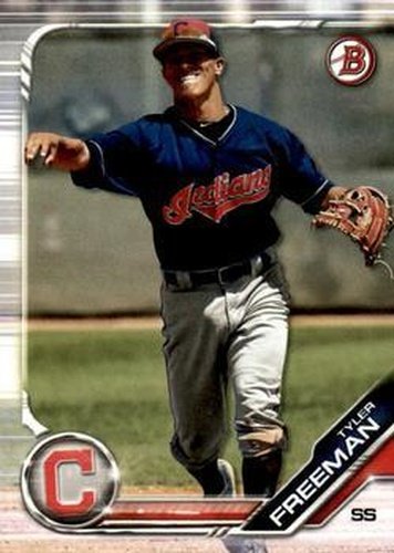 #BD-184 Tyler Freeman - Cleveland Indians - 2019 Bowman Draft Baseball