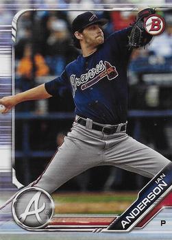 #BD-185 Ian Anderson - Atlanta Braves - 2019 Bowman Draft Baseball