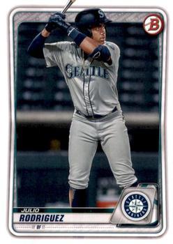 #BD-188 Julio Rodriguez - Seattle Mariners - 2020 Bowman Draft - Chrome Baseball