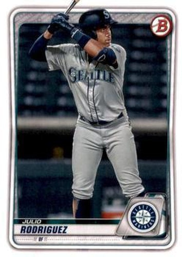 #BD-188 Julio Rodriguez - Seattle Mariners - 2020 Bowman Draft Baseball