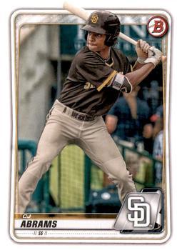 #BD-189 CJ Abrams - San Diego Padres - 2020 Bowman Draft - Chrome Baseball