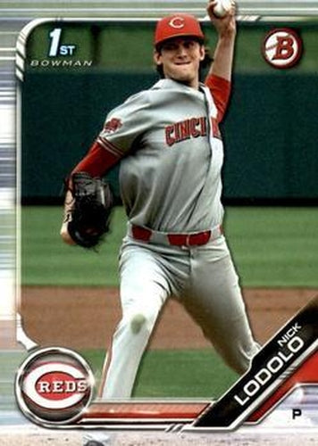 #BD-189 Nick Lodolo - Cincinnati Reds - 2019 Bowman Draft Baseball