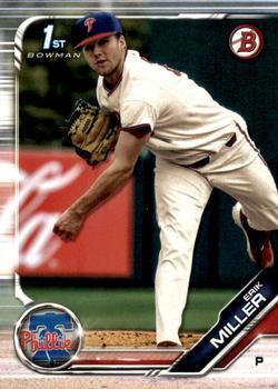 #BD-191 Erik Miller - Philadelphia Phillies - 2019 Bowman Draft Baseball