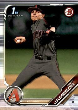 #BD-194 Drey Jameson - Arizona Diamondbacks - 2019 Bowman Draft Baseball