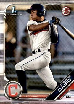 #BD-195 Christian Cairo - Cleveland Indians - 2019 Bowman Draft Baseball