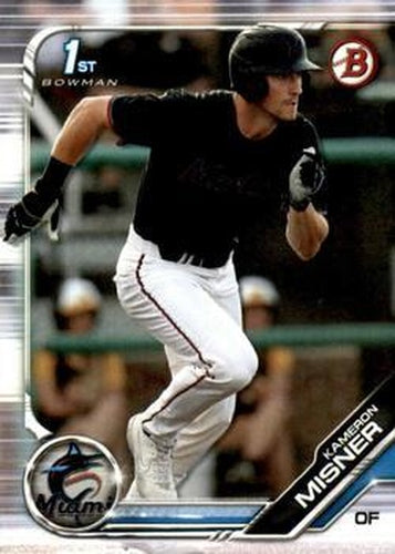 #BD-196 Kameron Misner - Miami Marlins - 2019 Bowman Draft Baseball