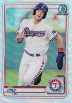 #BD-197 Josh Jung - Texas Rangers - 2020 Bowman Draft - Chrome Baseball