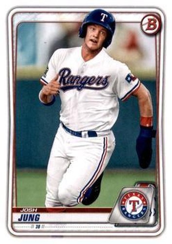 #BD-197 Josh Jung - Texas Rangers - 2020 Bowman Draft Baseball