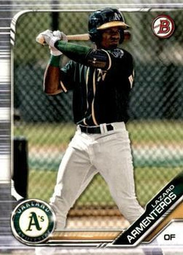 #BD-198 Lazaro Armenteros - Oakland Athletics - 2019 Bowman Draft Baseball