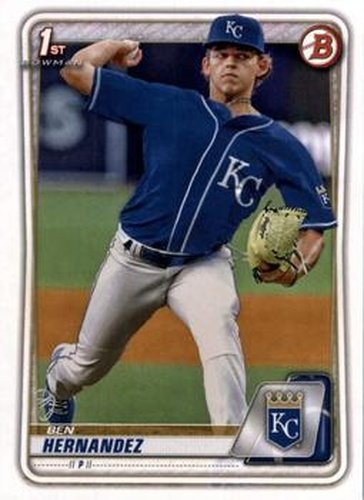 #BD-19 Ben Hernandez - Kansas City Royals - 2020 Bowman Draft - Chrome Baseball