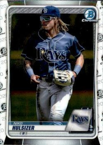 #BD-1 Niko Hulsizer - Tampa Bay Rays - 2020 Bowman Draft - Chrome Baseball