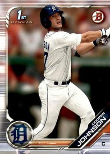 #BD-200 Cooper Johnson - Detroit Tigers - 2019 Bowman Draft Baseball