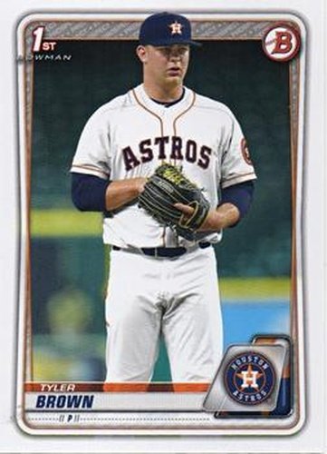 #BD-21 Tyler Brown - Houston Astros - 2020 Bowman Draft Baseball