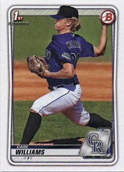 #BD-23 Case Williams - Colorado Rockies - 2020 Bowman Draft Baseball