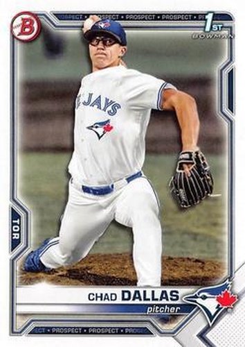 #BDC-23 - Chad Dallas - Toronto Blue Jays - 2021 Bowman Draft - Chrome Baseball