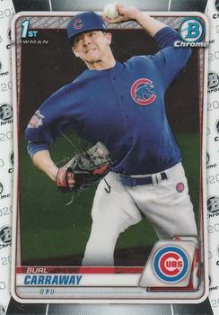 #BD-25 Burl Carraway - Chicago Cubs - 2020 Bowman Draft - Chrome Baseball