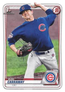 #BD-25 Burl Carraway - Chicago Cubs - 2020 Bowman Draft Baseball