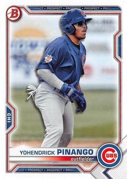 #BD-25 Yohendrick Pinango - Chicago Cubs - 2021 Bowman Draft Baseball