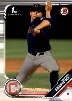 #BD-27 Daniel Espino - Cleveland Indians - 2019 Bowman Draft Baseball
