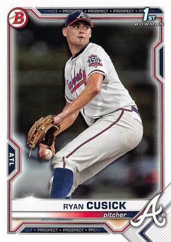 #BD-27 Ryan Cusick - Atlanta Braves - 2021 Bowman Draft Baseball