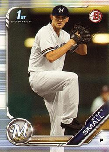 #BD-28 Ethan Small - Milwaukee Brewers - 2019 Bowman Draft Baseball