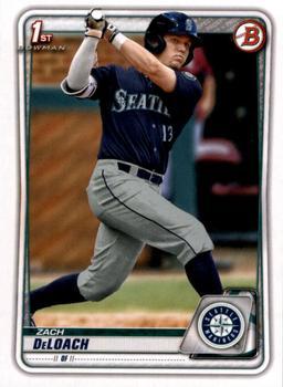 #BD-28 Zach DeLoach - Seattle Mariners - 2020 Bowman Draft Baseball