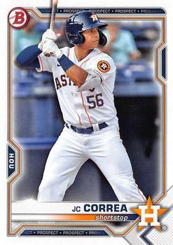#BDC-29 - JC Correa - Houston Astros - 2021 Bowman Draft - Chrome Baseball