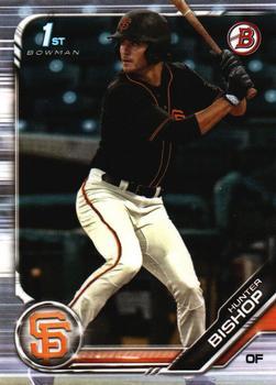 #BD-31 Hunter Bishop - San Francisco Giants - 2019 Bowman Draft Baseball