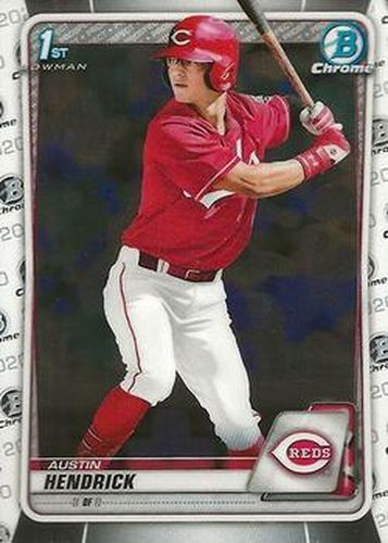 #BD-34 Austin Hendrick - Cincinnati Reds - 2020 Bowman Draft - Chrome Baseball
