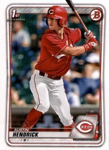 #BD-34 Austin Hendrick - Cincinnati Reds - 2020 Bowman Draft Baseball