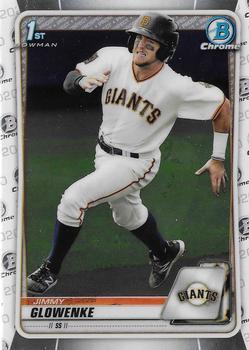 #BD-35 Jimmy Glowenke - San Francisco Giants - 2020 Bowman Draft - Chrome Baseball