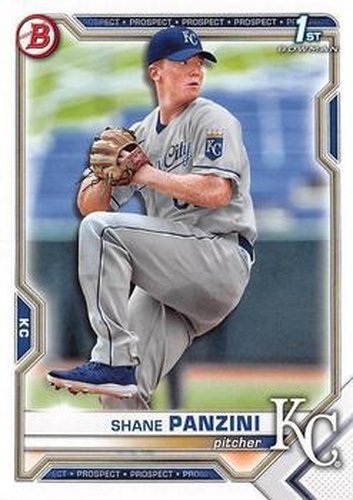 #BDC-36 - Shane Panzini - Kansas City Royals - 2021 Bowman Draft - Chrome Baseball