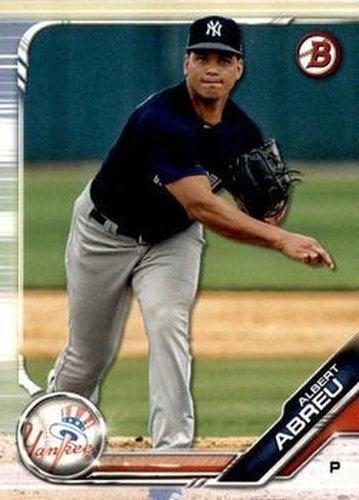 #BD-37 Albert Abreu - New York Yankees - 2019 Bowman Draft Baseball