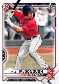 #BD-3 Tyler McDonough - Boston Red Sox - 2021 Bowman Draft Baseball