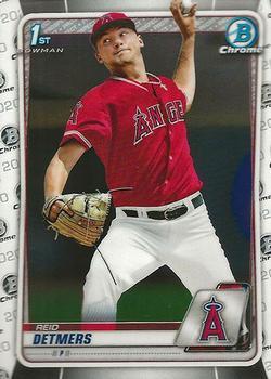 #BD-41 Reid Detmers - Los Angeles Angels - 2020 Bowman Draft - Chrome Baseball