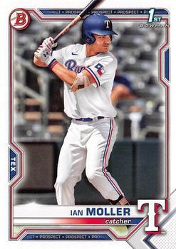 #BDC-42 - Ian Moller - Texas Rangers - 2021 Bowman Draft - Chrome Baseball