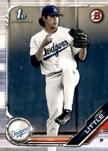 #BD-43 Jack Little - Los Angeles Dodgers - 2019 Bowman Draft Baseball