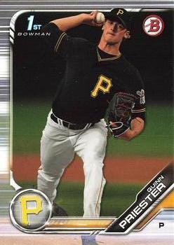 #BD-44 Quinn Priester - Pittsburgh Pirates - 2019 Bowman Draft Baseball
