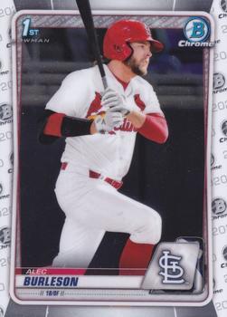 #BD-45 Alec Burleson - St. Louis Cardinals - 2020 Bowman Draft - Chrome Baseball